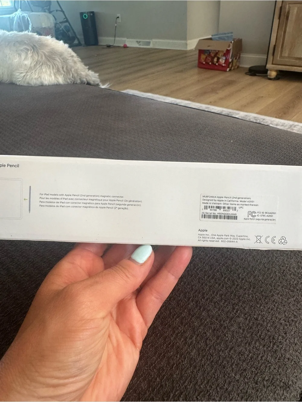 Apple Pencil White in Branded Retail Box